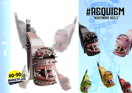 Second Life Marketplace - [RQUIM] Nightmare Heels Nude (unpacker)